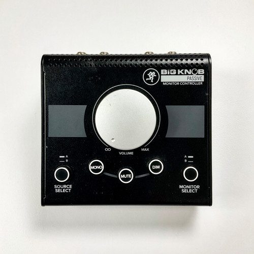 Vist Large View of Product Image Which is Used Mackie Big Knob Passive Studio Monitor Controller
