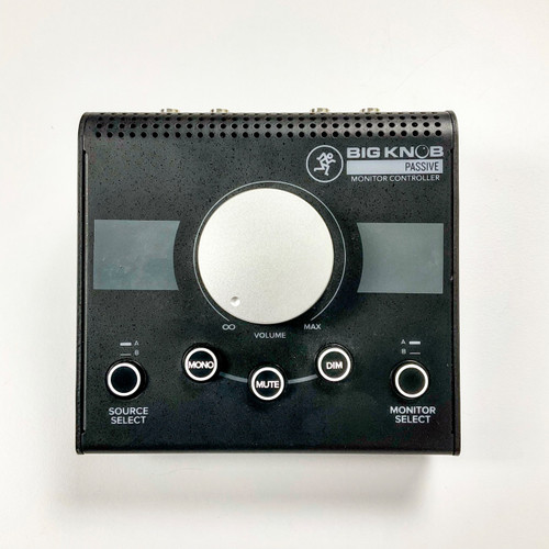 Vist Large View of Product Image Which is Used Mackie Big Knob Passive Studio Monitor Controller