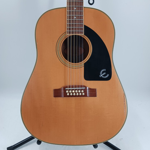 Vist Large View of Product Image Which is Used Epiphone AJ2812SE Vintage Solid Top Acoustic Guitar Wood