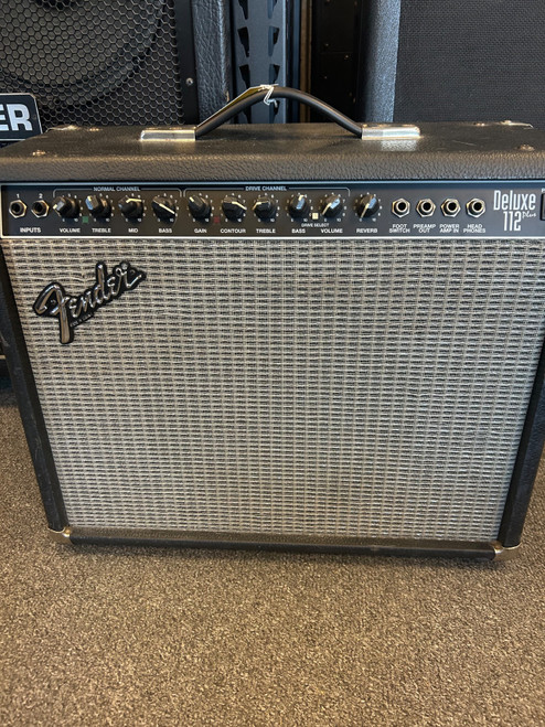 Vist Large View of Product Image Which is Used Fender DELUXE 112 PLUS 1 x 10 Solid State Amplifier 1 x 10