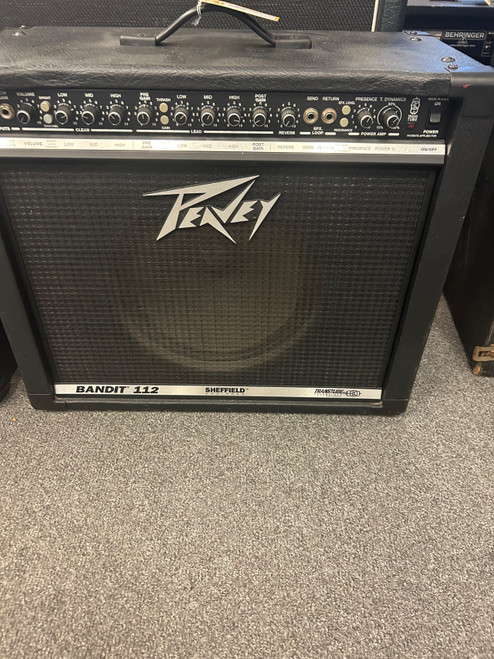 Vist Large View of Product Image Which is Used Peavey BANDIT 112 1 x 12 Solid State Amplifier 1 x 12