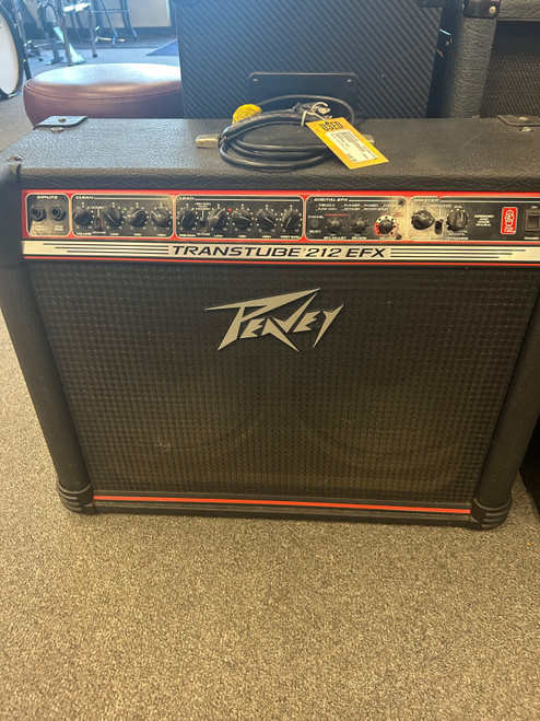 Vist Large View of Product Image Which is Used Peavey TRANSTUBE 212 2 x 12 Solid State Amplifier 2 x 12
