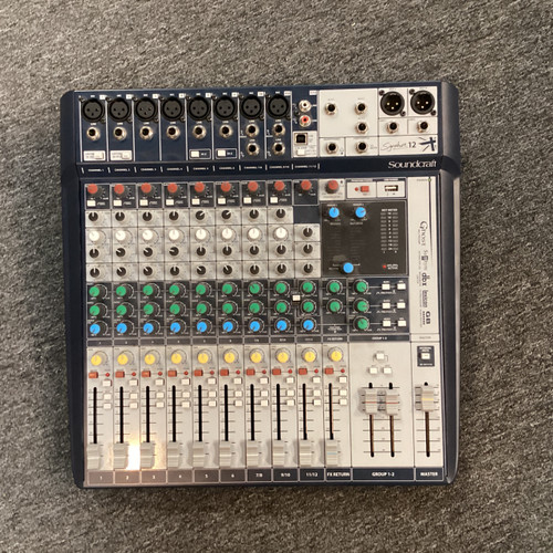 Vist Large View of Product Image Which is Used Soundcraft SIGNATURE 12 Mixing Console