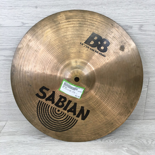Vist Large View of Product Image Which is Used Sabian B8 Top Hi Hat 14"-- TOP ONLY