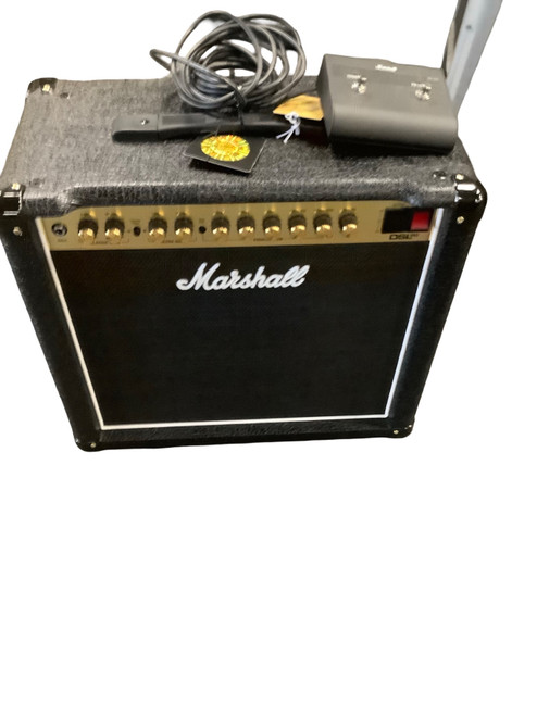 Vist Large View of Product Image Which is Used Marshall DSL20 W/FOOTSWITCH 1 x 12 Tube Combo Amplifier 1 x 12