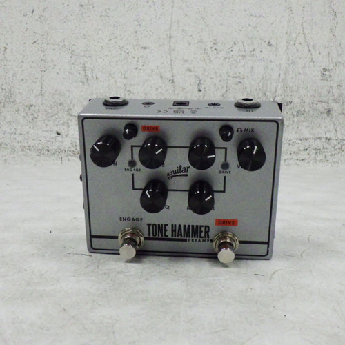 Vist Large View of Product Image Which is Used Aguilar Tone Hammer Preamp Compressor Pedal