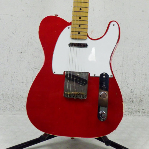 Vist Large View of Product Image Which is Used Fender 90S jerry Donahue Mij Telecaster Vintage T Type Electric Guitar Red 6-String