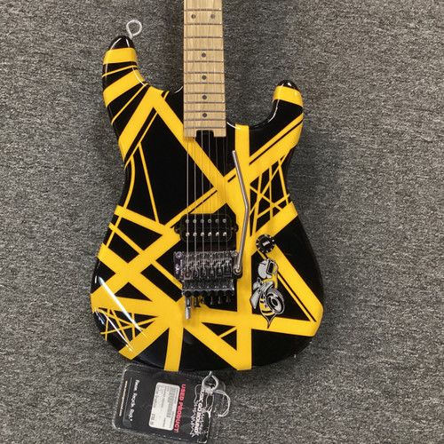 Vist Large View of Product Image Which is Used EVH STRIPED SERIES Super S Electric Guitar Custom Graphics 6-String