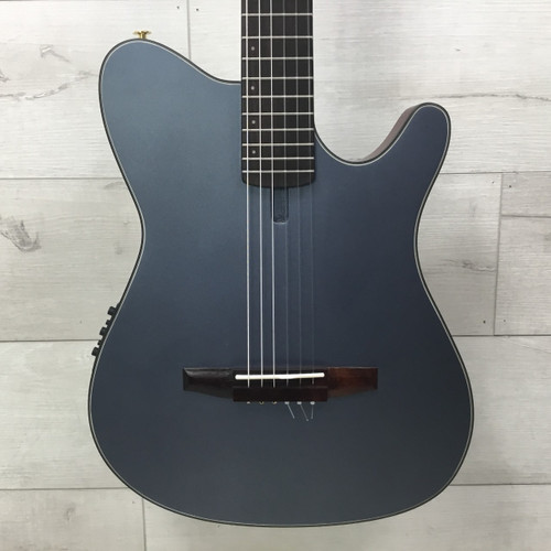 Vist Large View of Product Image Which is Used Ibanez FRH10N-IBF Classical Laminate Top Acoustic/Electric Guitar Silver/Gray