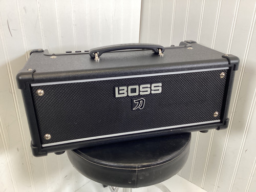 Vist Large View of Product Image Which is Used Boss KATANA HEAD 3 Solid State Rackmount Amplifier Head