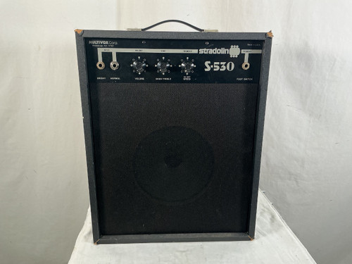 Vist Large View of Product Image Which is Used Multivox STRADOLIN S-530 1 x 8 Solid State Amplifier 1 x 8
