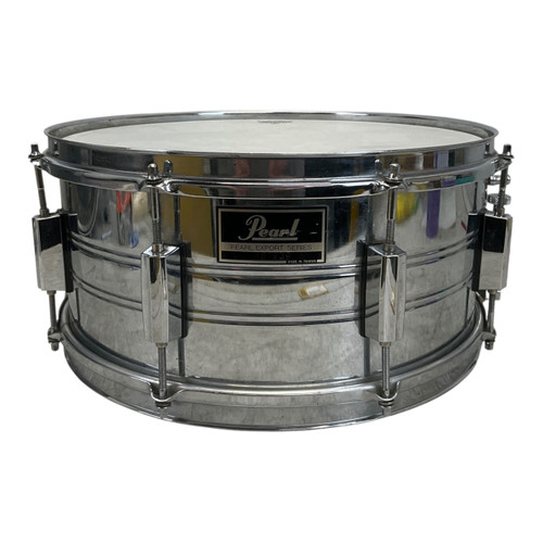 Vist Large View of Product Image Which is Used Pearl Export Series 14x6 Snare Metal Snare Drum 14"