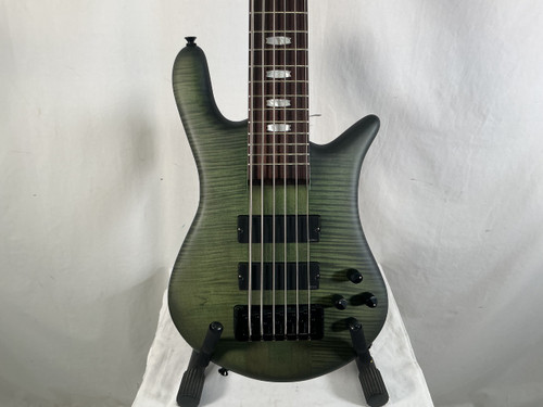 Vist Large View of Product Image Which is Used Spector EURO 6 LX W/ GIG BAG J Type Bass Guitar Green 6-String