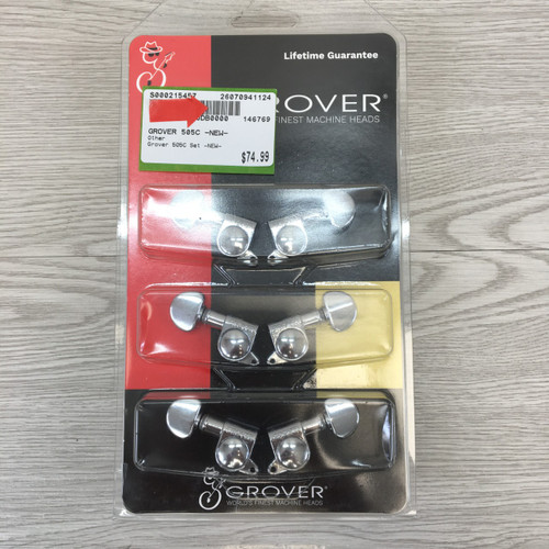 Vist Large View of Product Image Which is Used GROVER 505C -NEW- Guitar Hardware