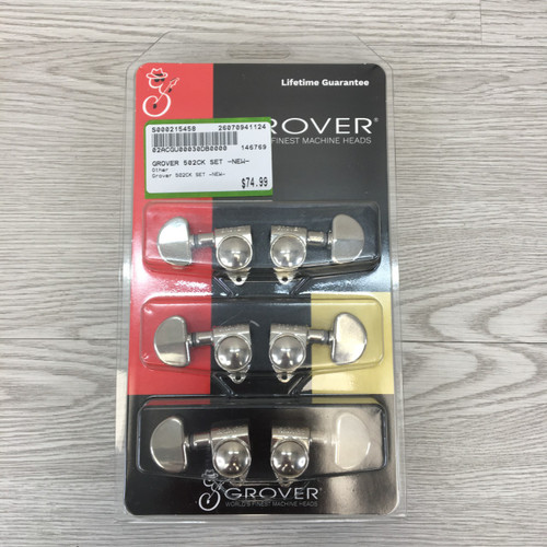 Vist Large View of Product Image Which is Used GROVER 502CK SET -NEW- Guitar Hardware