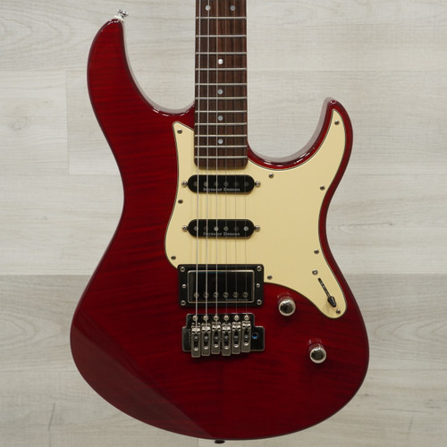 Vist Large View of Product Image Which is Used Yamaha PAC612VIIFMX Electric Guitar Red