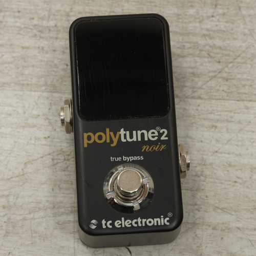 Vist Large View of Product Image Which is Used Tc Electronic Polytune 2 Mini Noir Tuner Pedal