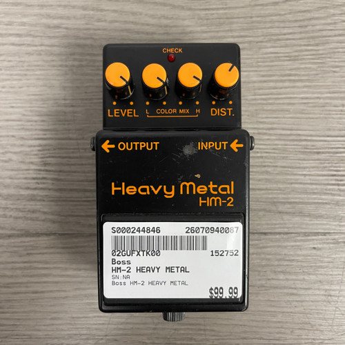 Vist Large View of Product Image Which is Used - Boss HM-2 HEAVY METAL Distortion Pedal