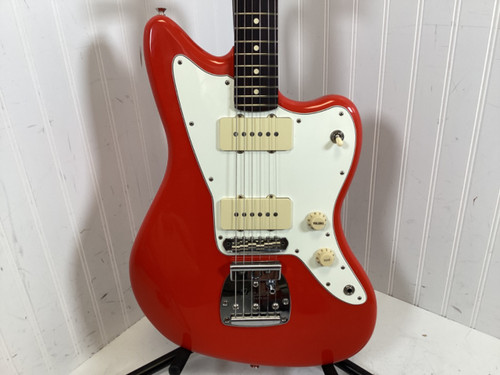 Vist Large View of Product Image Which is Used Fender PLAYER II JAZZMASTER Offset Double Cutaway Electric Guitar Orange 6-String
