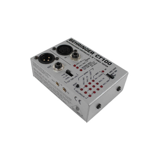 Vist Large View of Product Image Which is Used Behringer CT100 CABLE TESTER Pro Sound Accessory