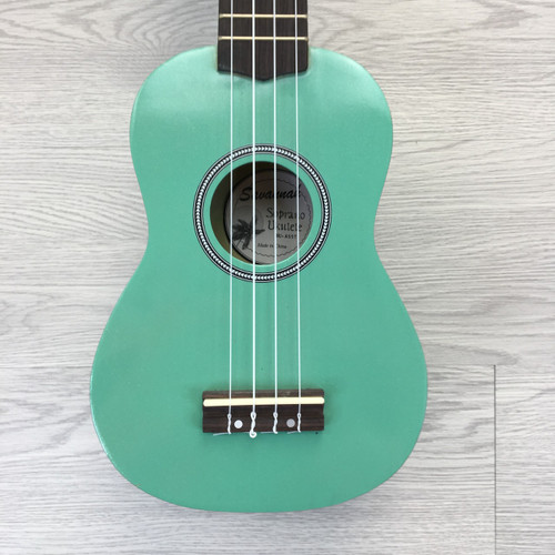 Vist Large View of Product Image Which is Used Savannah SU-ASST SOPRANO UKE Ukulele Green