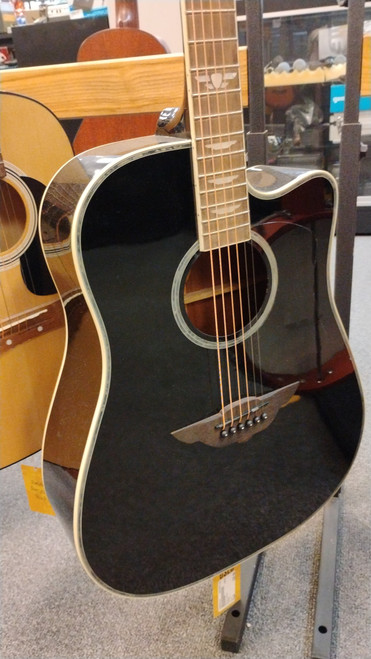 Vist Large View of Product Image Which is Used Keith Urban PLAYER Laminate Top Acoustic Guitar Black