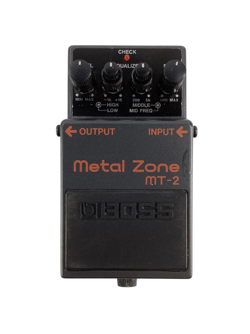 Vist Large View of Product Image Which is Used Boss MT-2 Metal Zone Distortion Pedal 