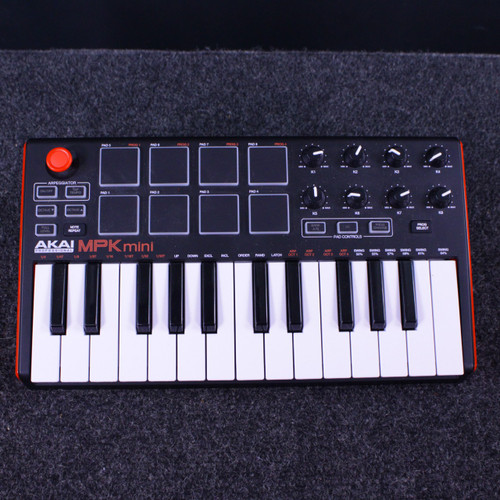 Vist Large View of Product Image Which is Used Akai MPK MINI MIDI CONTROLLER 25-Key Controller 25-Key