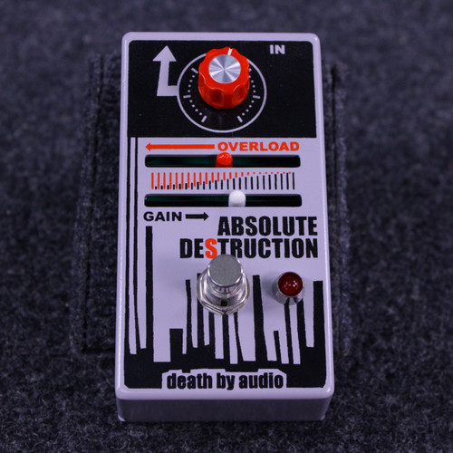 Vist Large View of Product Image Which is Used Death By Audio ABSOLUTE DESTRUCTION FUZZ PEDAL Fuzz Pedal