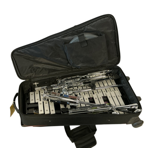 Vist Large View of Product Image Which is Used Pearl BELL KIT W/STAND AND BAG Bell Kit in Gig Bag