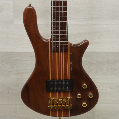 Vist Large View of Product Image Which is Used Washburn T25 Taurus Bass Guitar Wood 5-String @