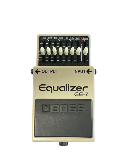 Vist Large View of Product Image Which is Used Boss GE-7 EQUALIZER EQ Pedal