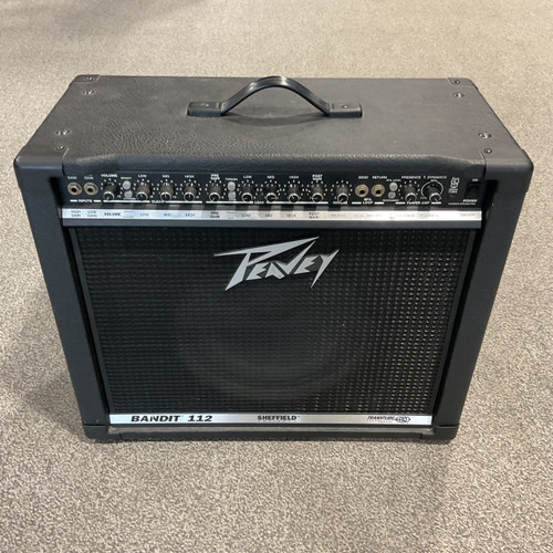 Vist Large View of Product Image Which is Used PEAVEY BANDIT 112 SHEFFIELD TRANSTUBE Solid State Guitar Amplifier