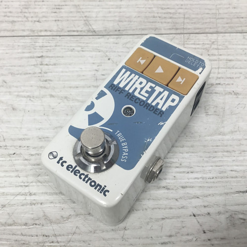 Vist Large View of Product Image Which is Used TC Electronic Wiretap Riff Recorder Pedal