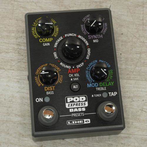 Vist Large View of Product Image Which is Used Line 6 Pod Express Bass Multi-fx Pedal