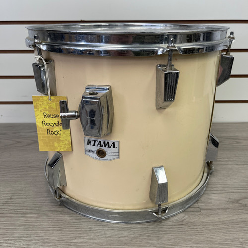 Vist Large View of Product Image Which is Used Tama 13IN ROCKSTAR TOM Rack Tom White 13"