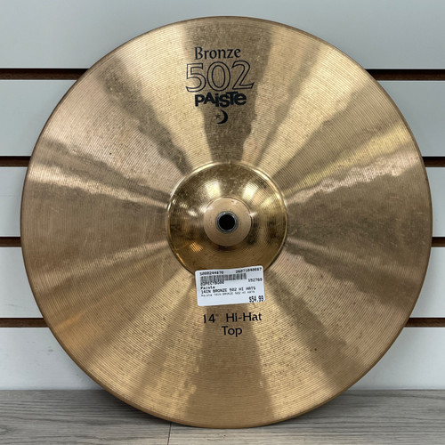 Vist Large View of Product Image Which is Used - Paiste 14IN BRONZE 502 HI HATS
