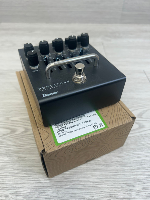 Vist Large View of Product Image Which is Used Ibanez PTEQ PENTATONE 5-BAND EQ Pedal