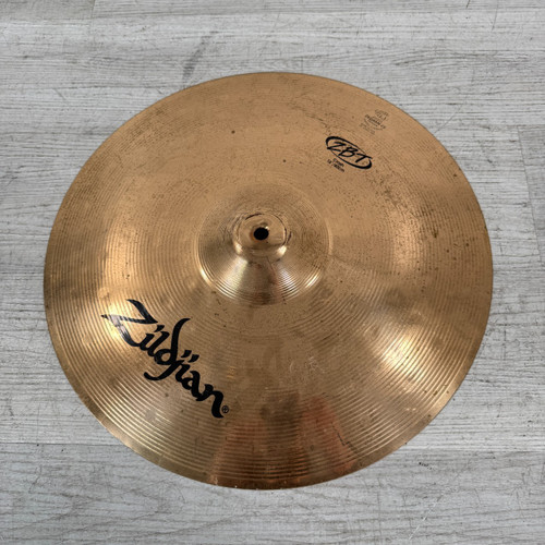 Vist Large View of Product Image Which is Used Zildjian ZBT Series Crash Cymbal - 16-inch - Rough Edges - Keyhole - See Photos