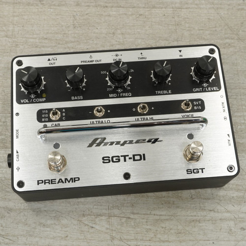 Vist Large View of Product Image Which is Used Ampeg Sgt-di Bass Pre-amp Pedal