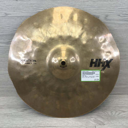 Vist Large View of Product Image Which is Used Sabian HHX WECKL EVOLUTION --REPAIR Hi Hat Cymbals 14"