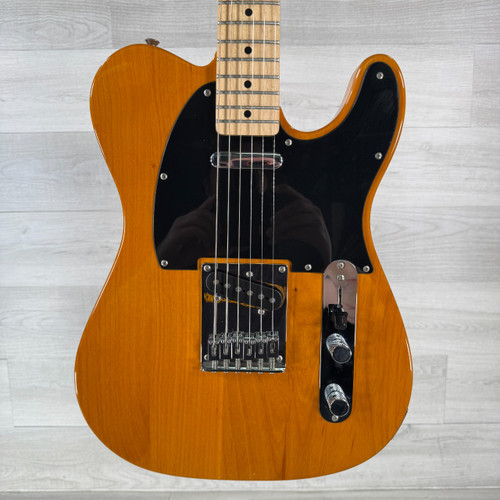 Vist Large View of Product Image Which is Used Squier Affinity Series Telecaster Electric Guitar - Butterscotch Blonde