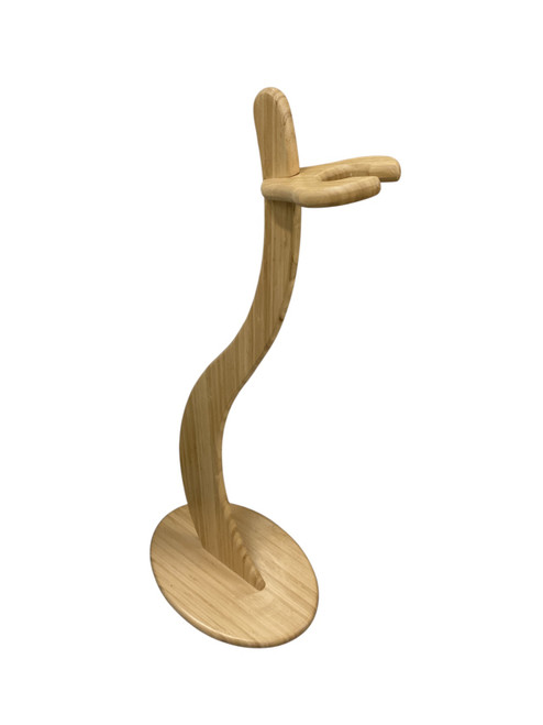 Vist Large View of Product Image Which is Used Vara Bamboo Guitar Stand