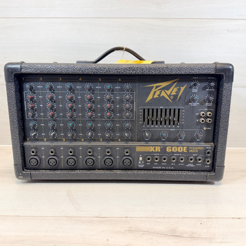 Vist Large View of Product Image Which is Used Peavey XR600E Powered Mixer