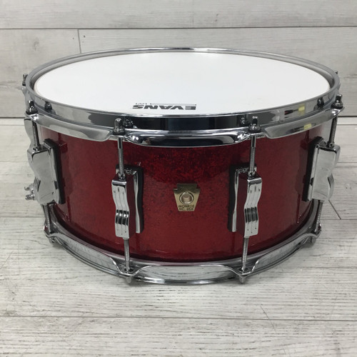 Vist Large View of Product Image Which is Used Ludwig Classic Maple 6.5x14  Wood Snare Drum