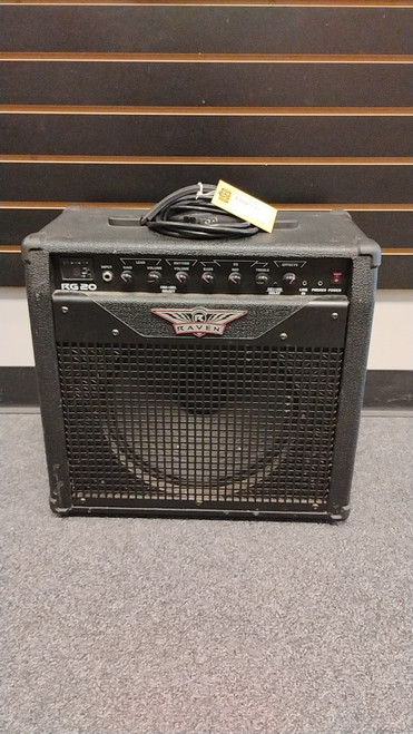 Vist Large View of Product Image Which is Used Raven RG20 COMBO 1 x 12 Solid State Amplifier 1 x 12
