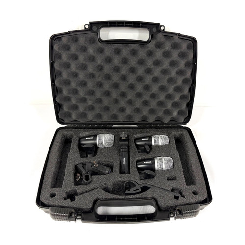 Vist Large View of Product Image Which is Used Shure PG 56 Set of 3 Dynamic Microphones with Case