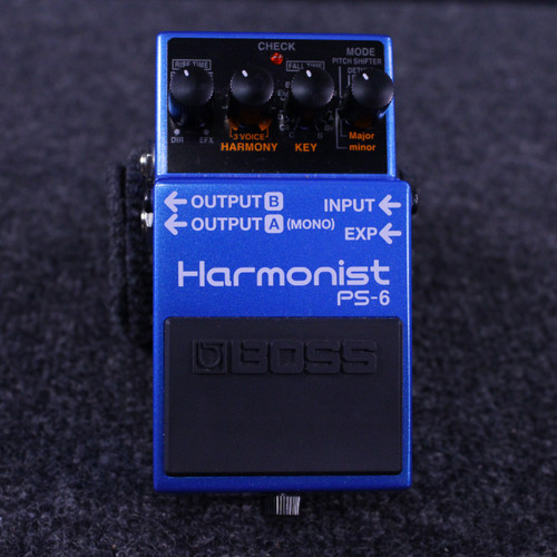 Vist Large View of Product Image Which is Used Boss PS-6 HARMONIST PEDAL Harmonizer Pedal