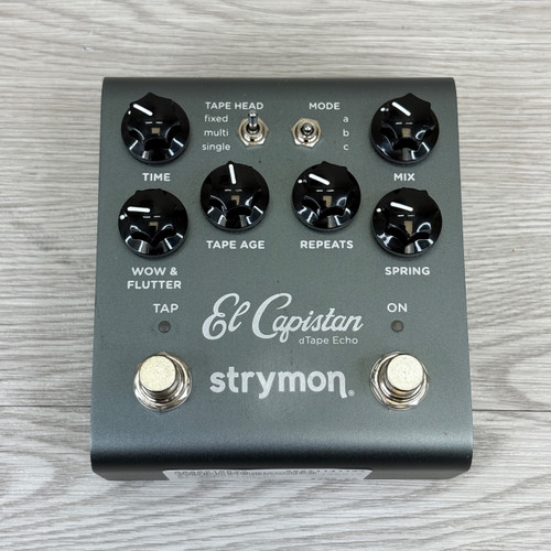 Vist Large View of Product Image Which is Used Strymon EL CAPISTAN V2 Echo Pedal