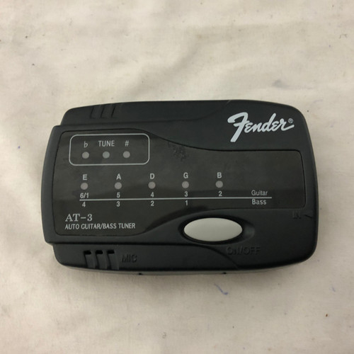 Vist Large View of Product Image Which is Used Fender AT-3 GUITAR/BASS TUNER Instrument Tuner or Metronome